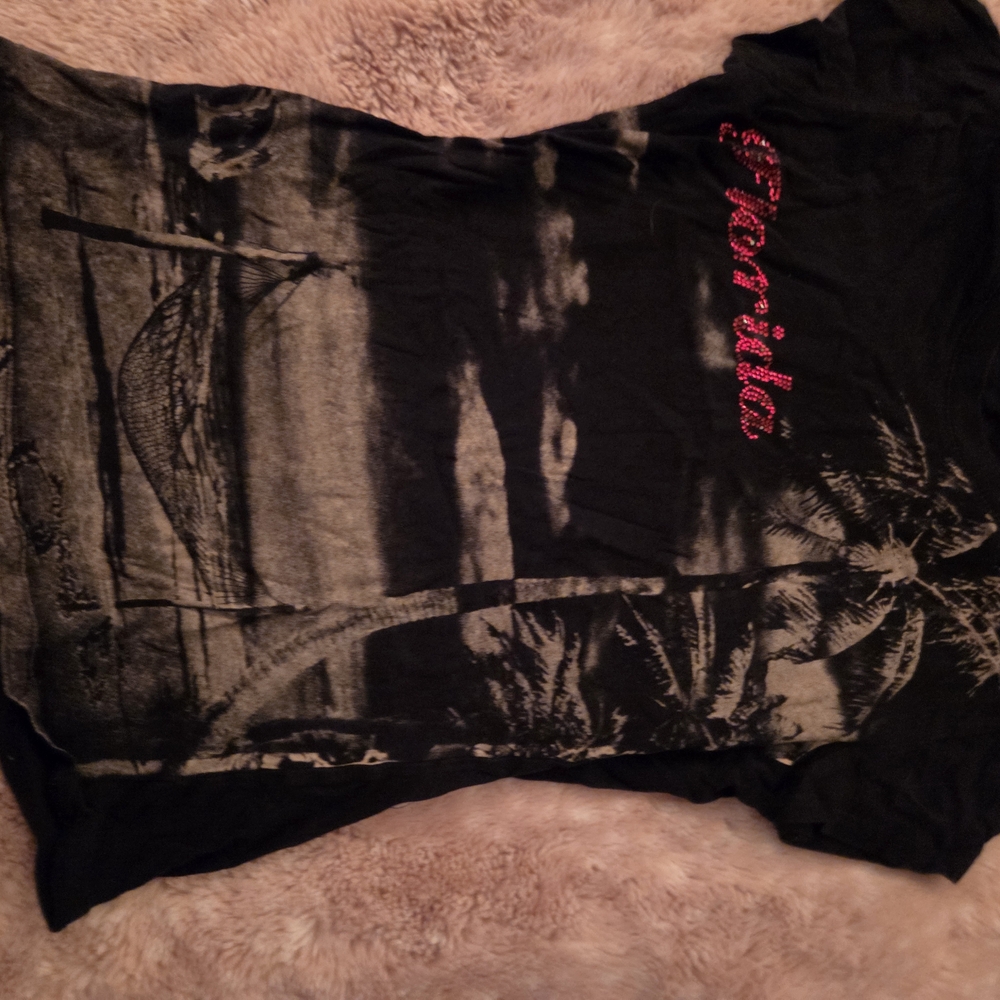 Florida Graphic Black Tee